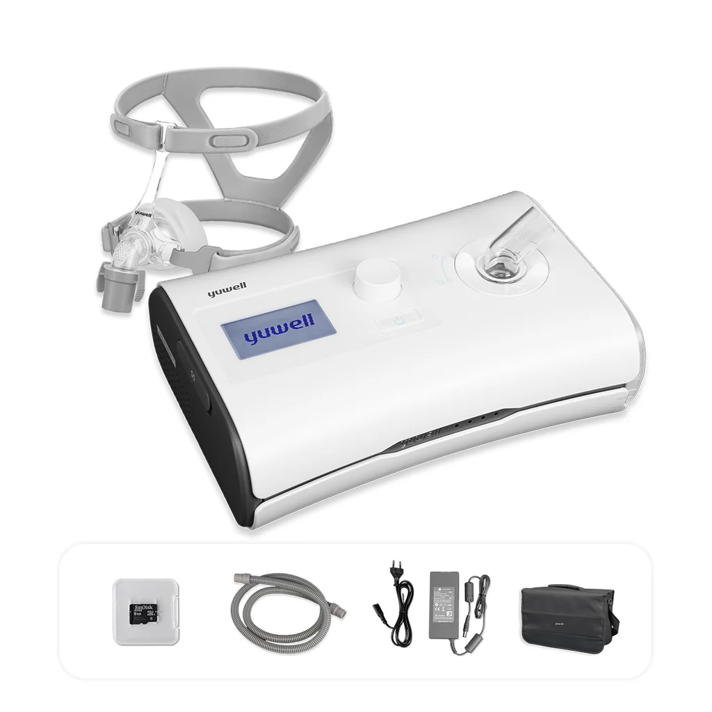 เครื่องช่วยหายใจชนิดแรงดันบวกสองระดับ Bi-Level Ventilator (BIPAP) ยี่ห้อ  Micomme รุ่น P1