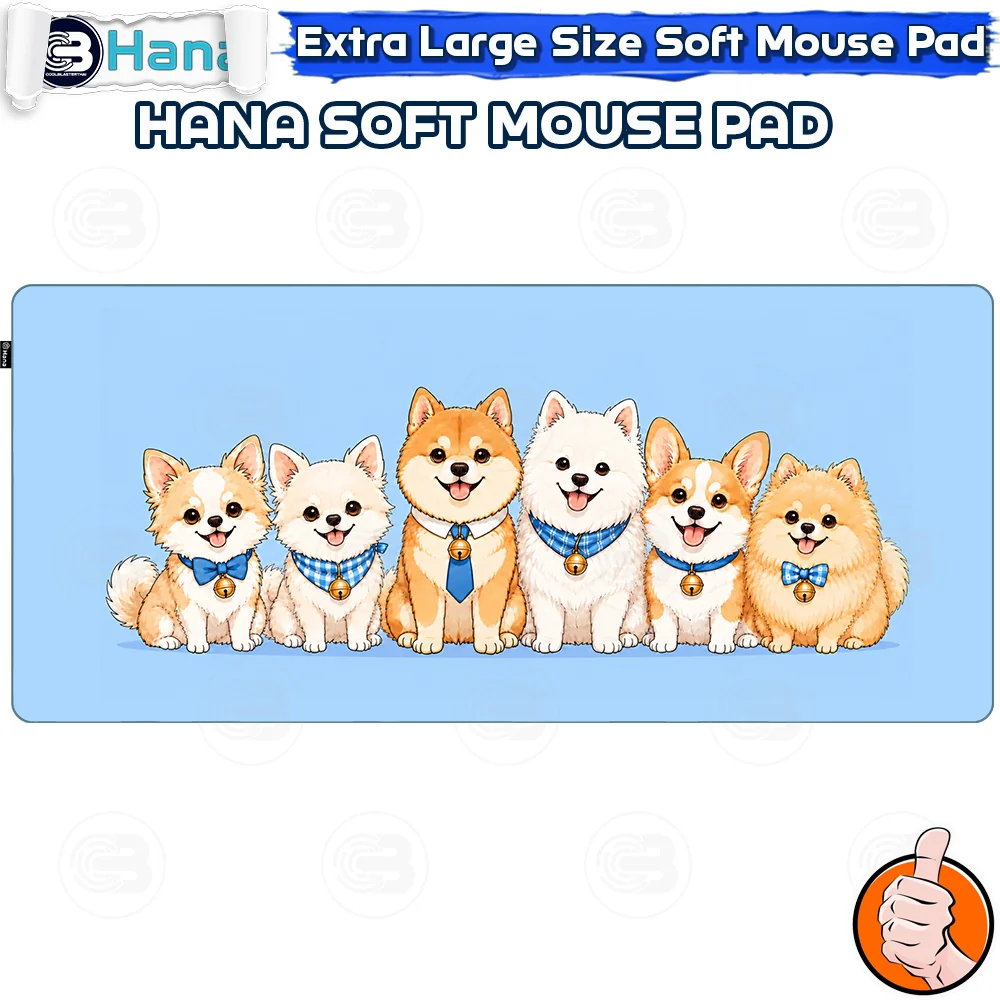 [CoolBlasterThai] Hana DOG TEAM Mouse Pad XL (900x400mm) (แผ่นรองเมาส์)