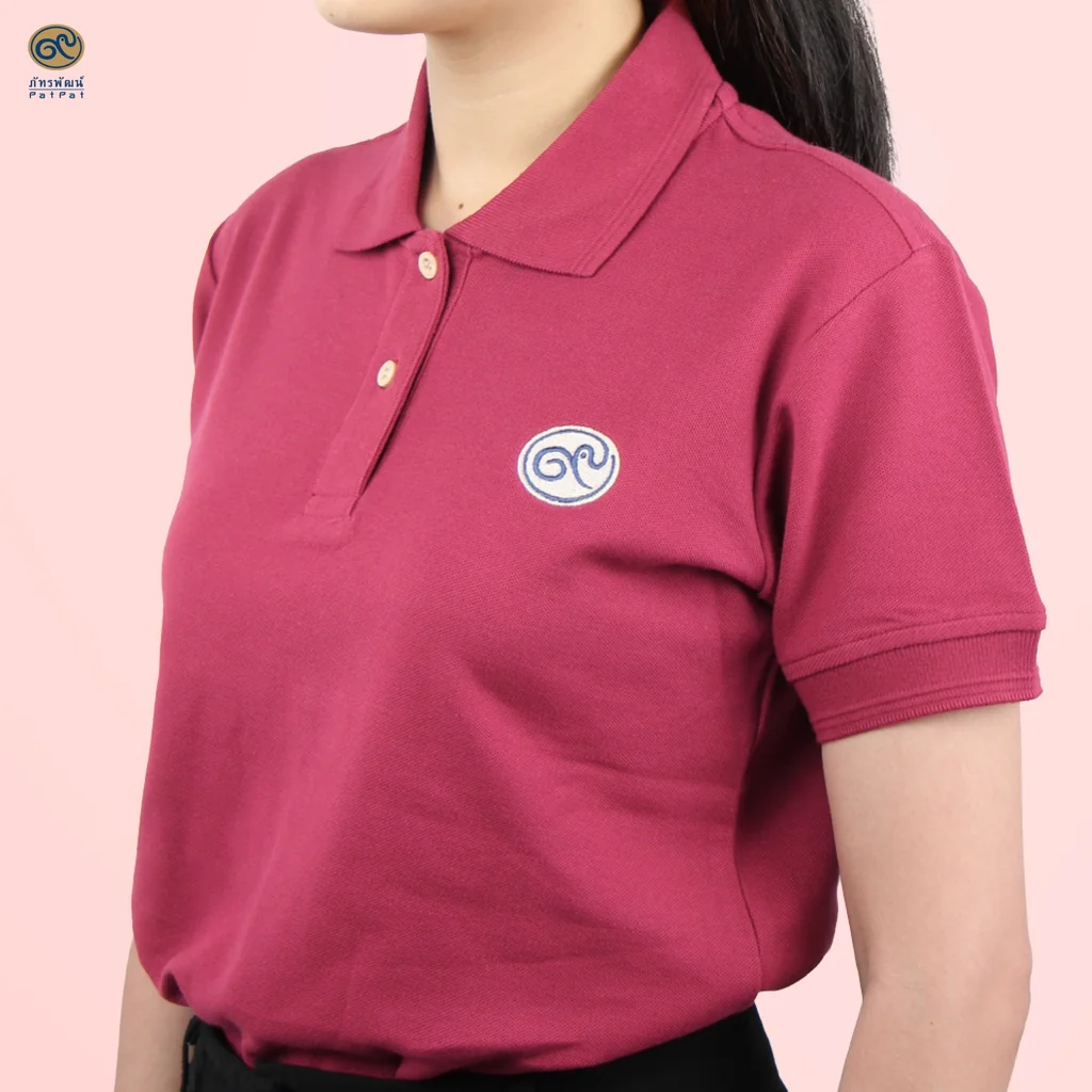 เสื้อโปโลภัทรพัฒน์ สีแดง