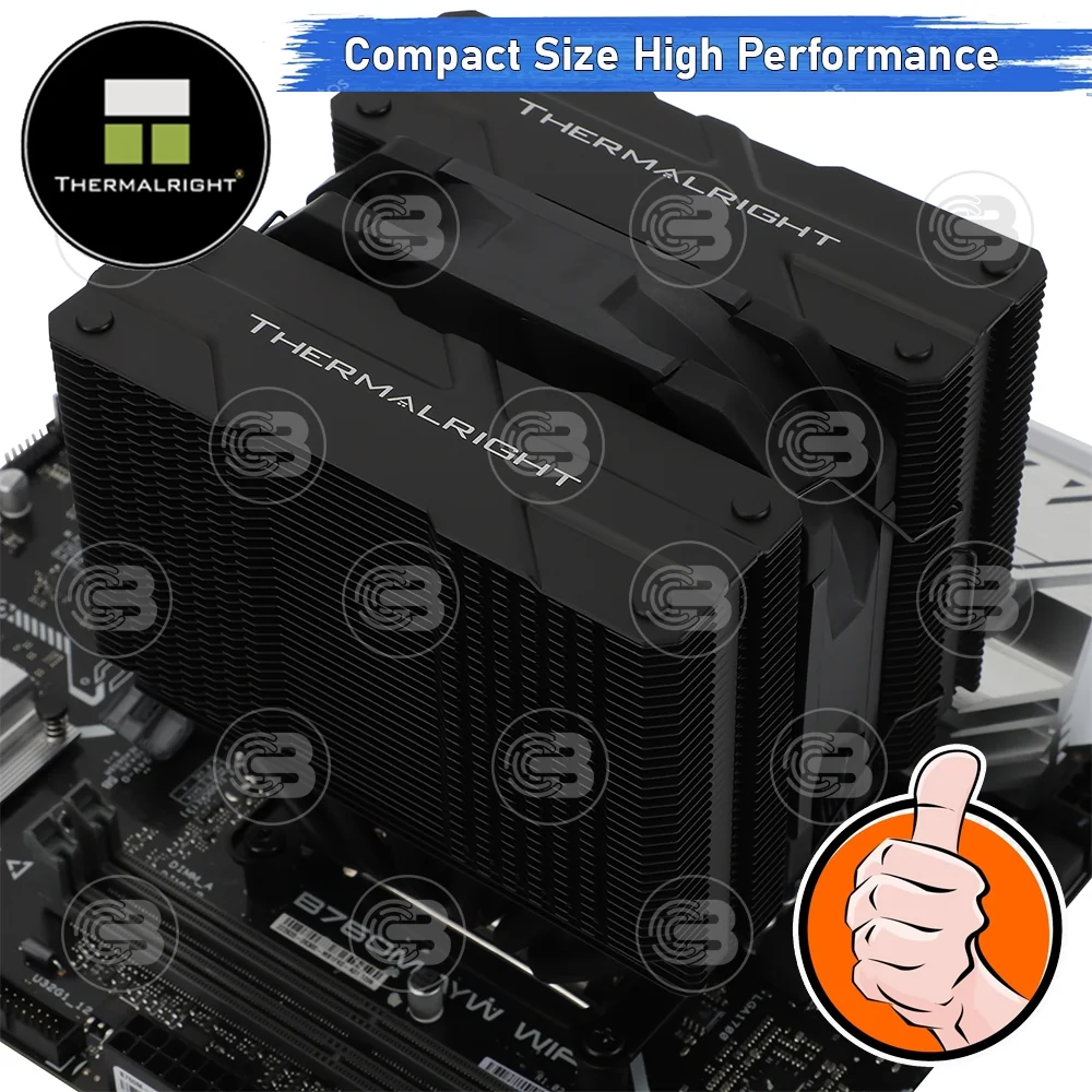 [CoolBlasterThai] Thermalright Peerless Assassin 120 MINI BLACK CPU Heat Sink (AM5/LGA1851 Ready)