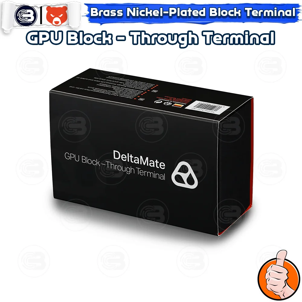 [CoolBlasterThai] THERMAL GRIZZLY DELTAMATE GPU BLOCK THROUGH TERMINAL