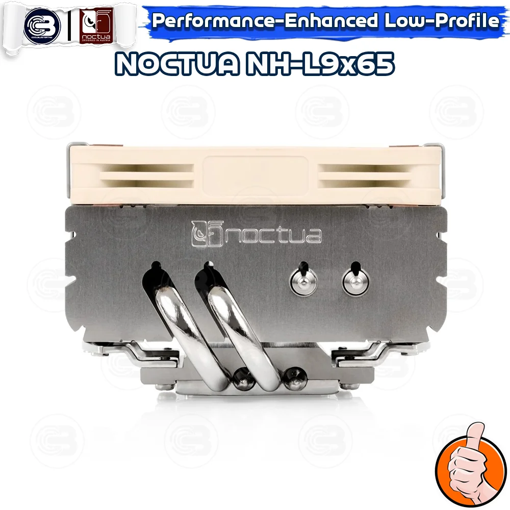[CoolBlasterThai] NOCTUA NH-L9x65 Low-porfile Heat Sink CPU Cooler (AM5/LGA1851 Ready) ประกัน 6 ปี