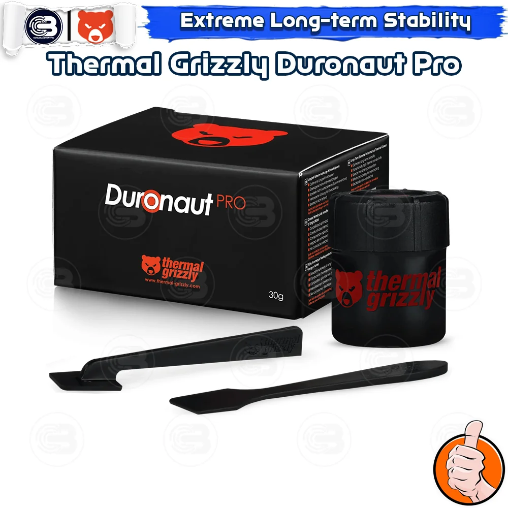 [CoolBlasterThai] THERMAL GRIZZLY DURONAUT PRO 30g.Thermal compound (ซิลิโคนนำความร้อน)