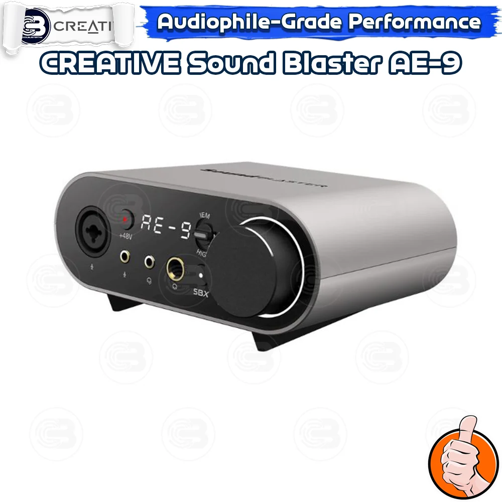 [CoolBlasterThai] CREATIVE Sound Blaster AE-9 Internal Sound Card (การ์ดเสียง)
