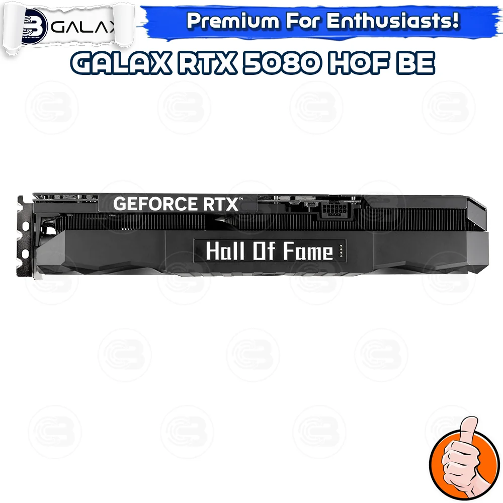 [CoolBlasterThai] GALAX GeForce RTX 5080 HOF Gaming (Black Edition) 16GB GDDR7 (3Y)