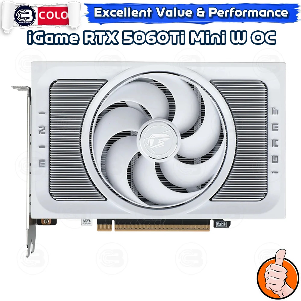 [CoolBlasterThai] COLORFUL iGame GeForce RTX 5060 Ti Mini W OC 8GB-V (3Y)