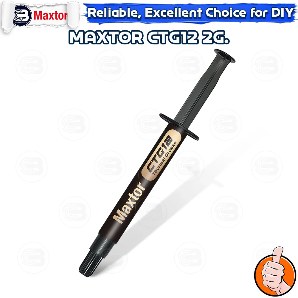 [CoolBlasterThai] MAXTOR CTG12 Thermal Compound 2g./18.0 W/m.k