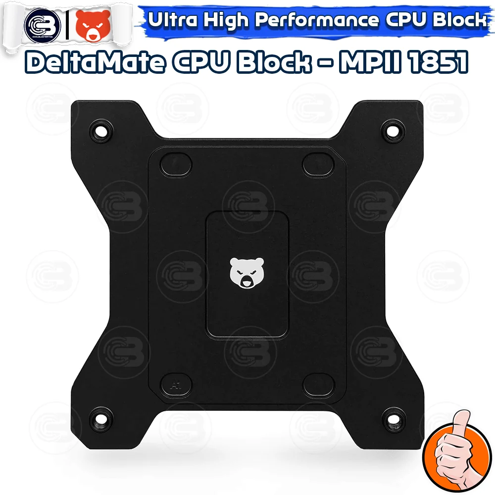 [CoolBlasterThai] THERMAL GRIZZLY DELTAMATE MPII-1851 CPU Block For Intel LGA1851/1700 socket CPU Water Block