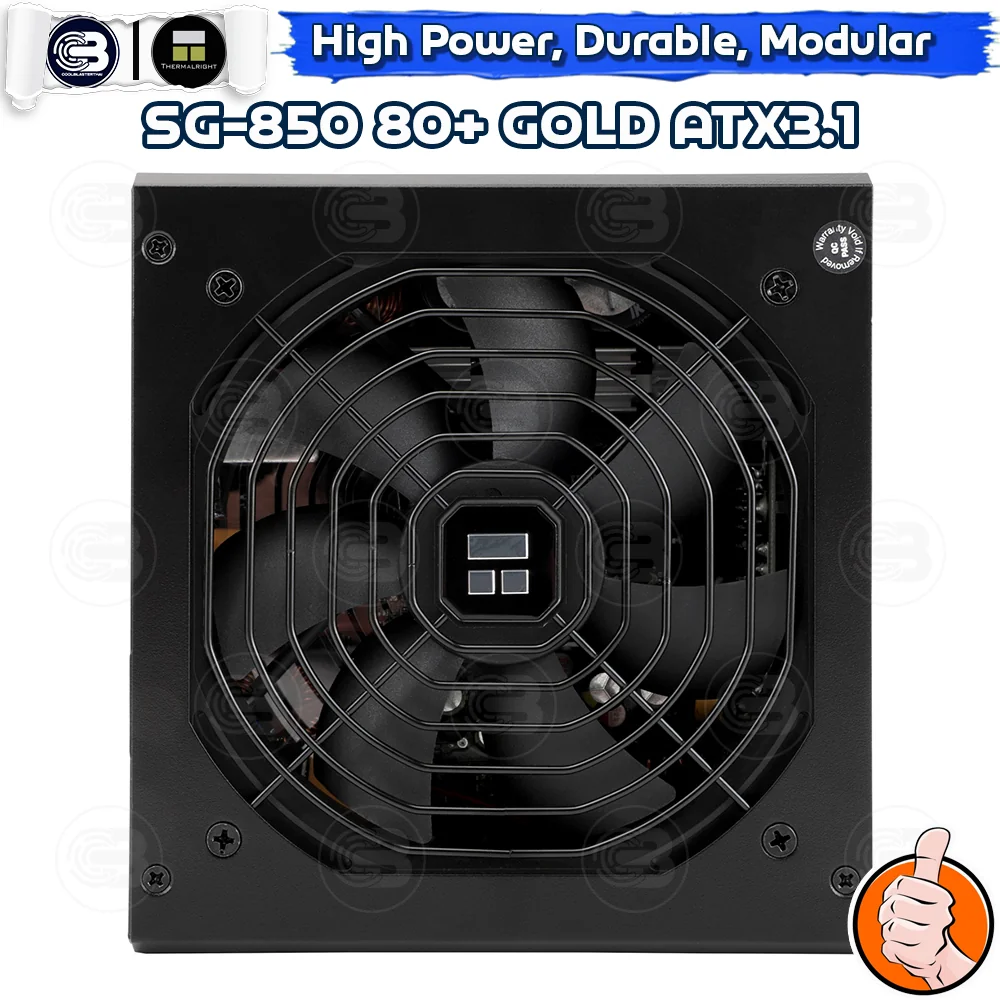 [CoolBlasterThai] Thermalright Power Supply 850W 80 Plus Gold Full Modular (SG850) ประกัน 5 ปี