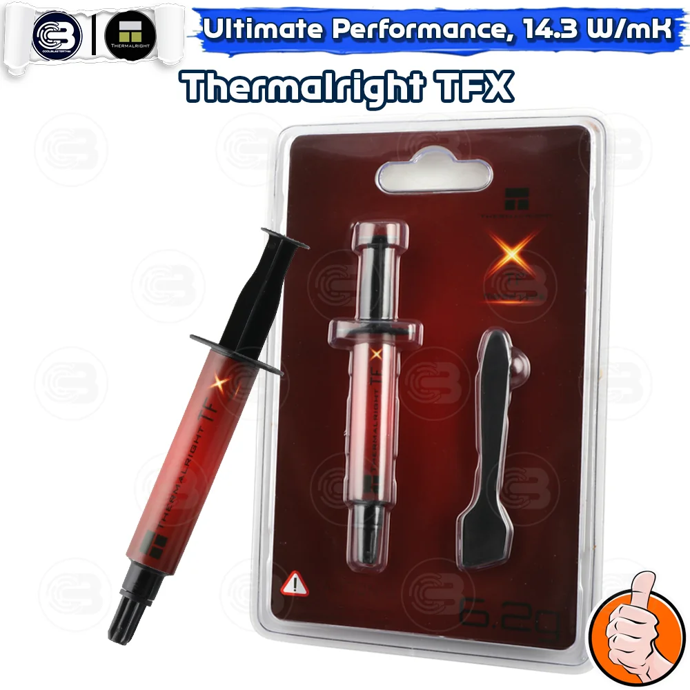[CoolBlasterThai] THERMALRIGHT TFX Thermal Compound 6.2g./14.3 W/m.k (ซิลิโคนนำความร้อน)