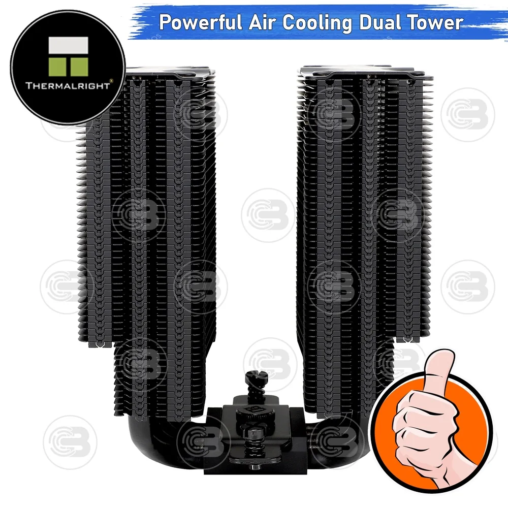 [CoolBlasterThai] Thermalright Frost Commander 140 BLACK CPU Heat Sink (AM5/LGA1851 Ready) ประกัน 5 ปี