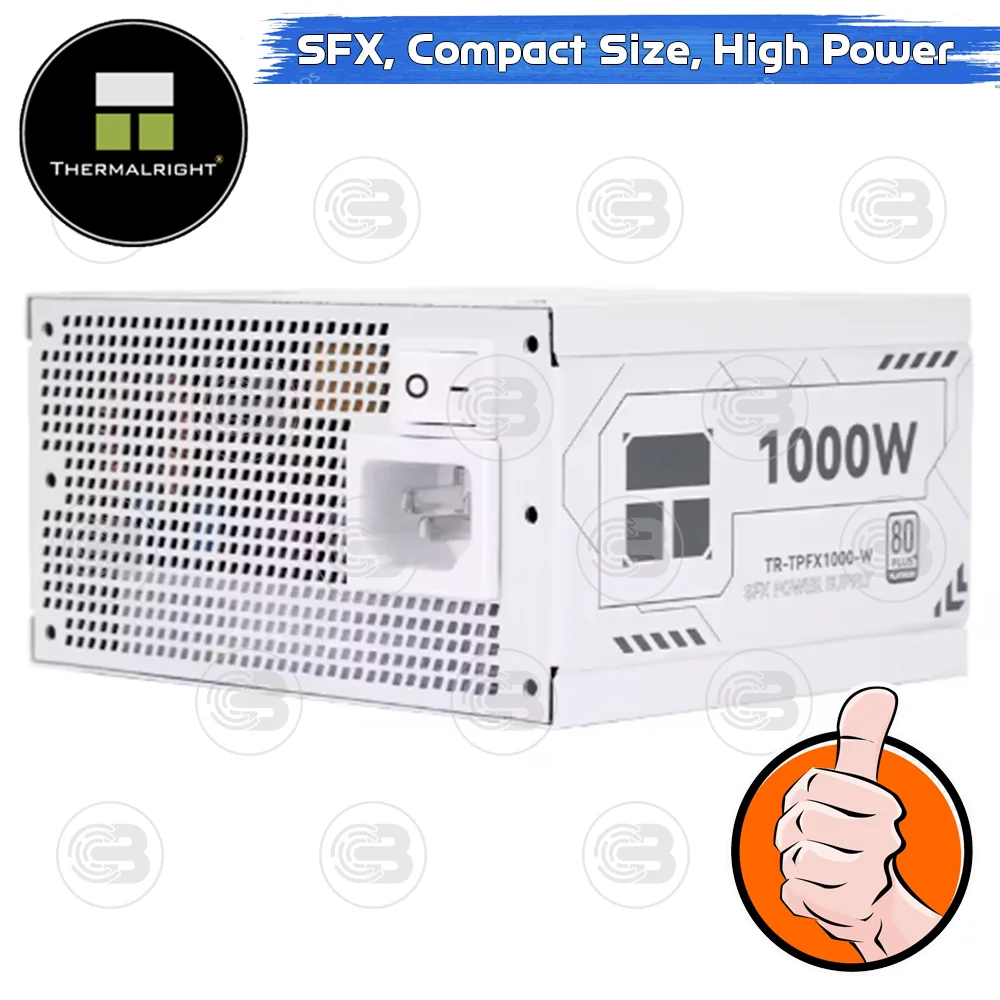[CoolBlasterThai] Thermalright SFX Power Supply 1000W 80 Plus Platinum Embossed Full Modular (TPFX 1000-W) ประกัน 7 ปี