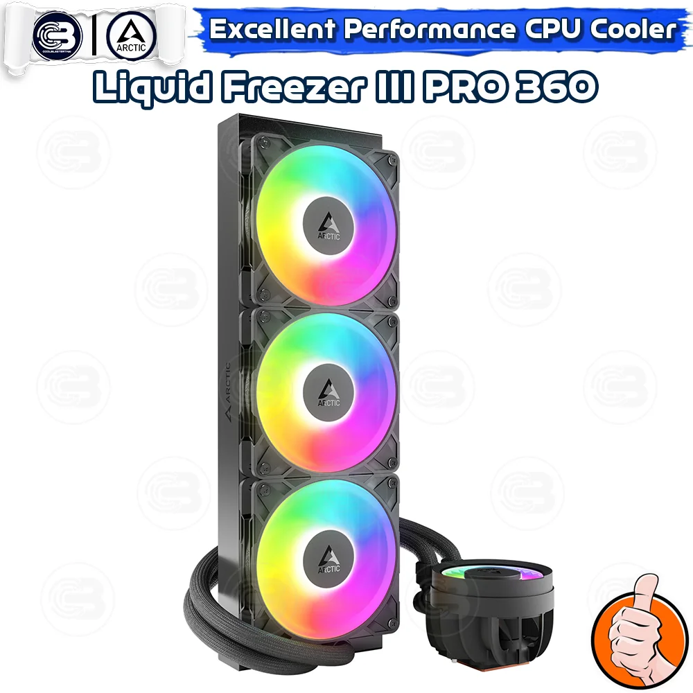 [CoolBlasterThai] ARCTIC LIQUID FREEZER III Pro 360 A-RGB All-In-One CPU Water Cooler (LGA1851/1700/AM5/AM4)