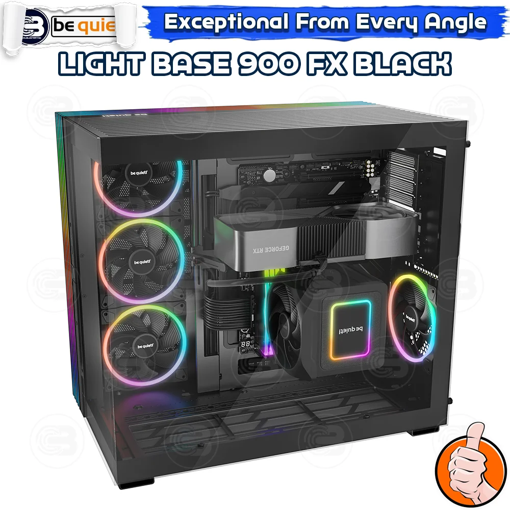 [CoolBlasterThai] Be Quiet LIGHT BASE 900 FX Black PC Case (BGW71) ประกัน 3 ปี