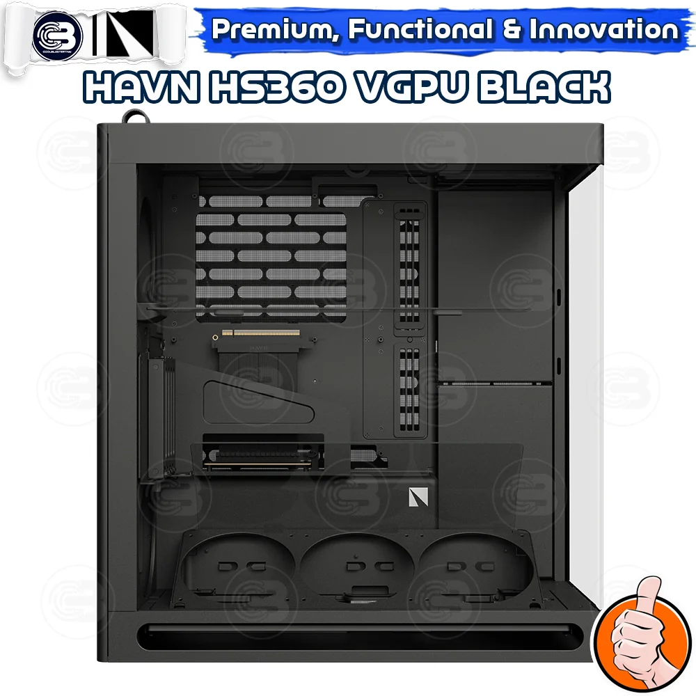 [CoolBlasterThai] HAVN HS360 VGPU Premium Mid-Tower ATX PC Case
