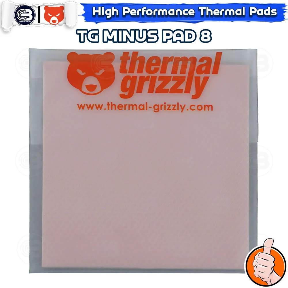 [CoolBlasterThai] THERMAL GRIZZLY MINUS PAD 8 Thermal Pad 100x100 /0.5 mm./8 W/mK
