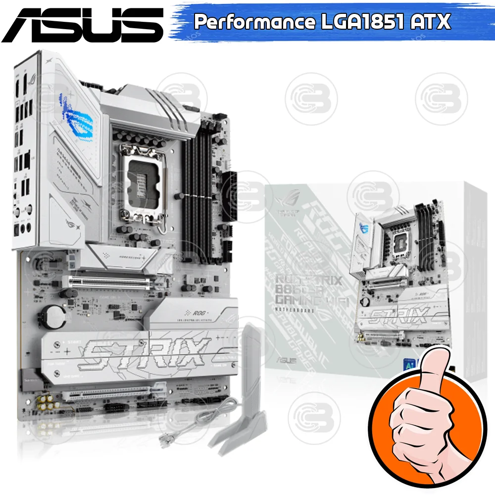 [CoolBlasterThai] ASUS MAINBOARD ROG STRIX B860-A GAMING WIFI SOCKET LGA1851 DDR5 ATX ประกัน 3 ปี