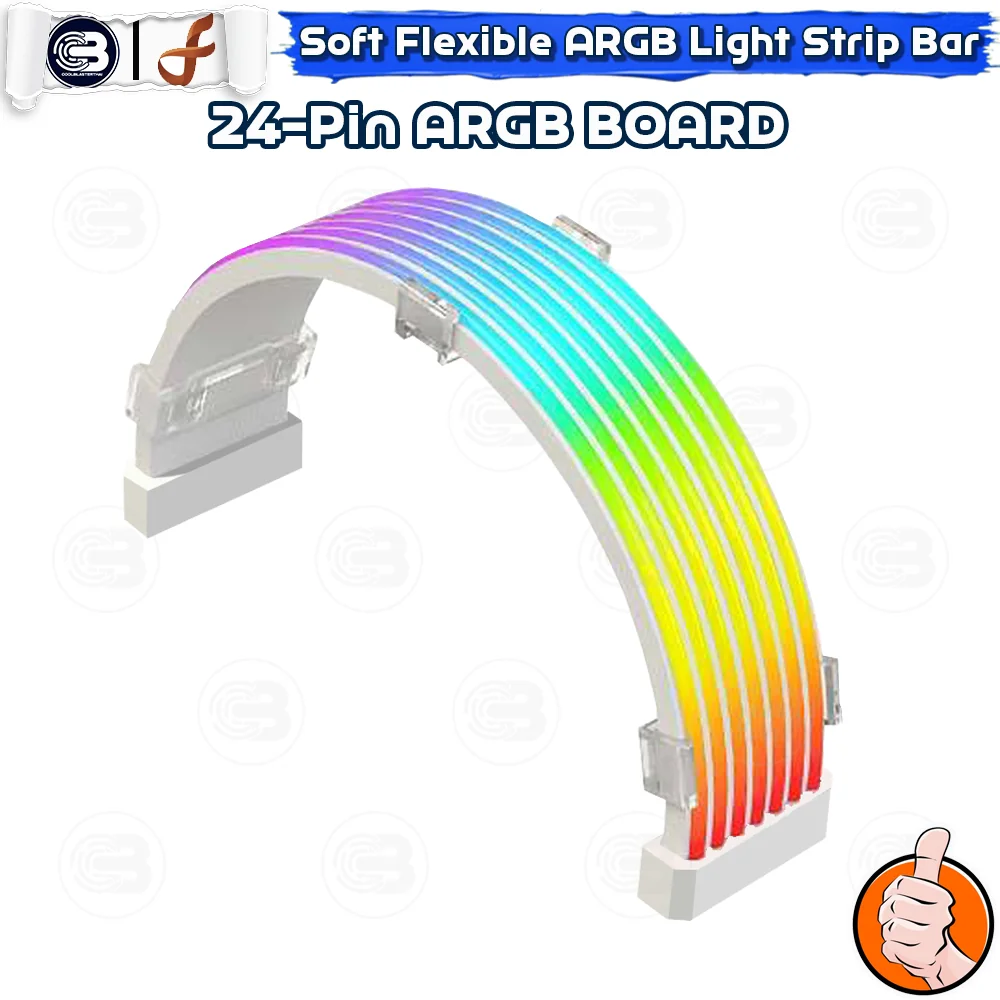 [CoolBlasterThai] Dark Forest CurveAurora Gen. IV 24-PIN A-RGB Board Soft Flexible Light Strip Bar