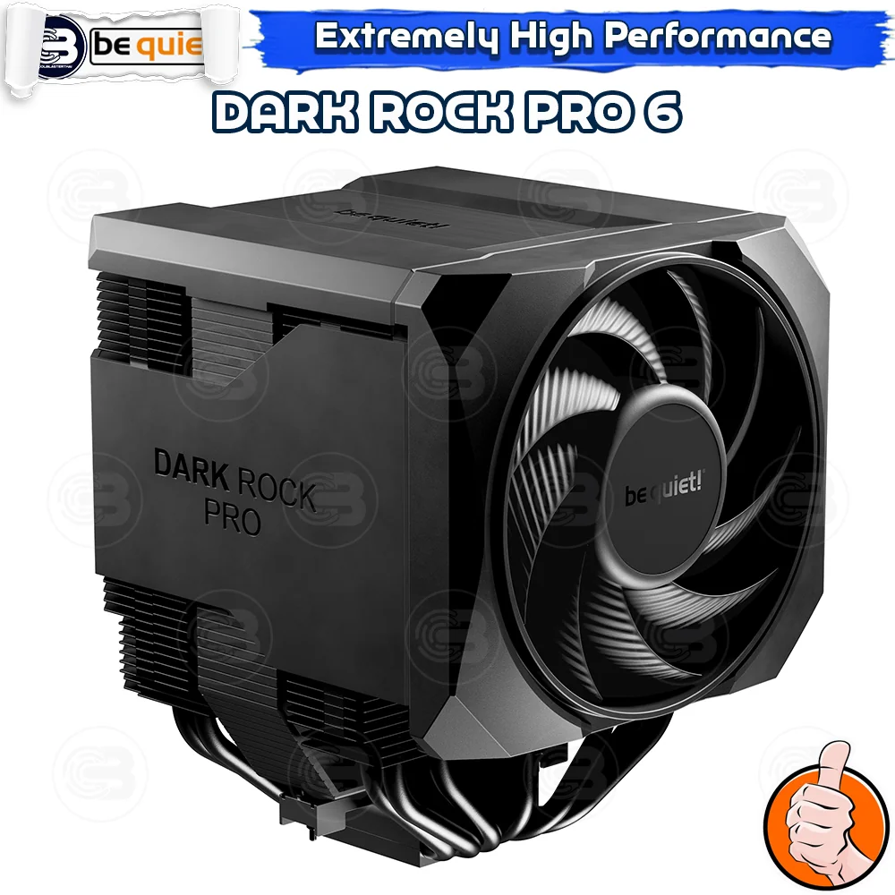 [CoolBlasterThai] Be Quiet Dark Rock Pro 6 Heat Sink CPU Cooler (AM5/LGA1851 Ready) (BK048) ประกัน 3 ปี
