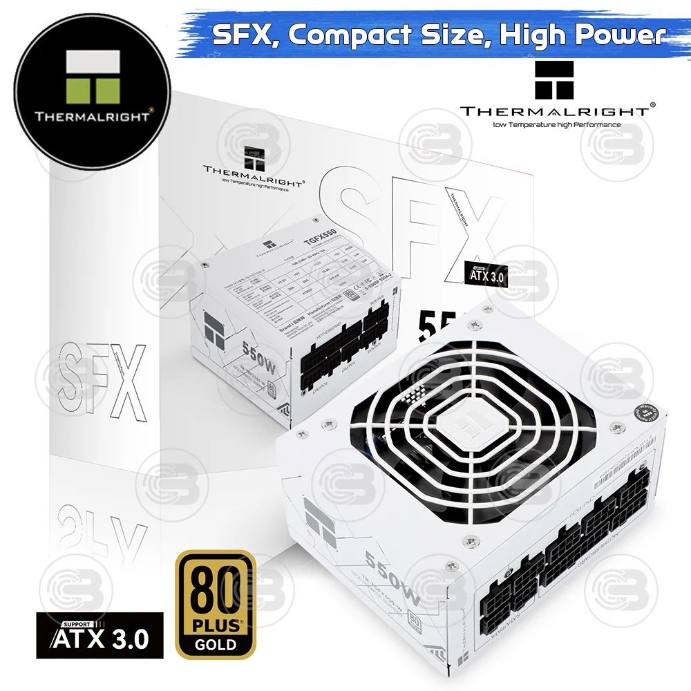 [CoolBlasterThai] Thermalright SFX Power Supply 550W 80 Plus Gold Embossed Full Modular (TGFX 550-W) ประกัน 5 ปี