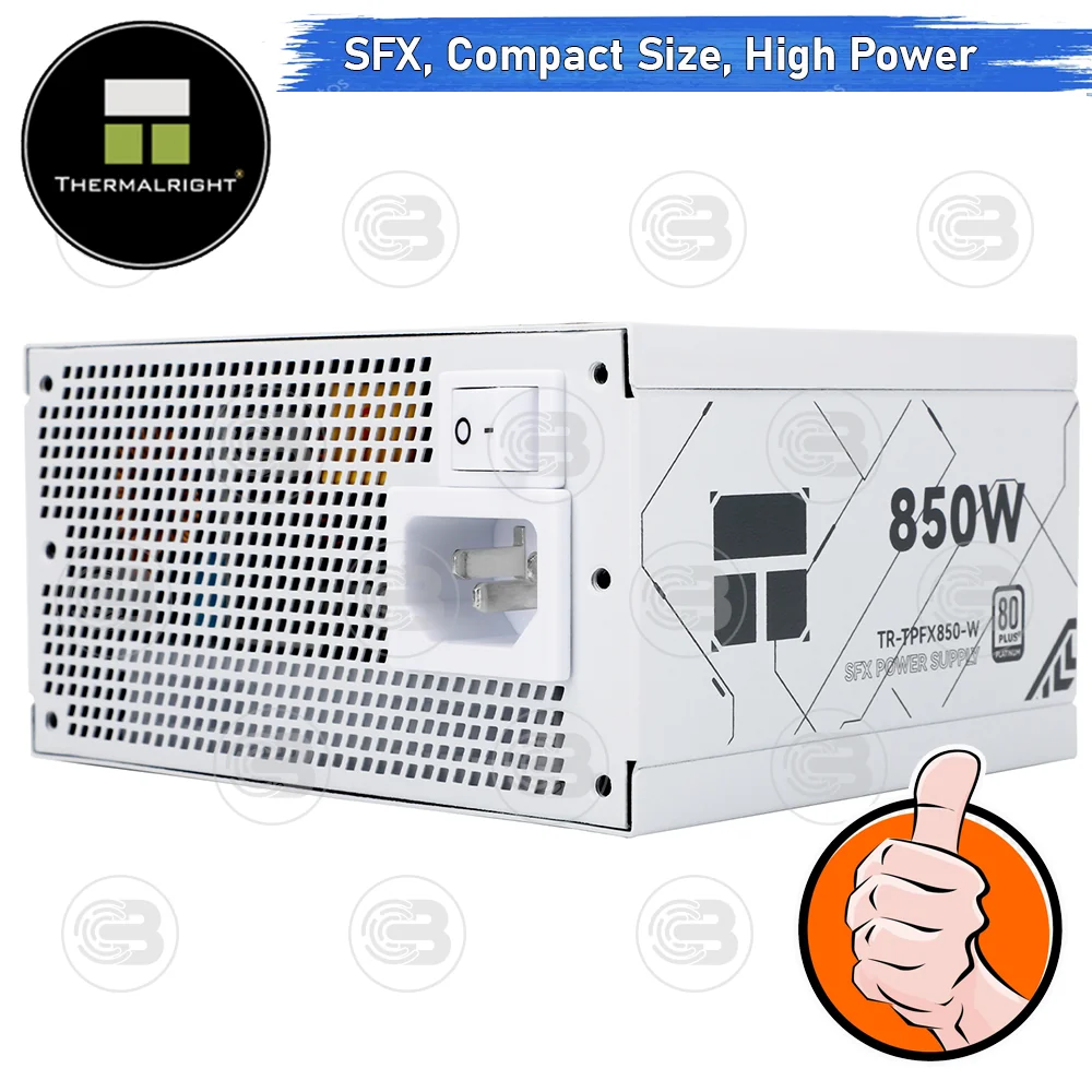 [CoolBlasterThai] Thermalright SFX Power Supply 850W 80 Plus Platinum Embossed Full Modular (TPFX850-W) ประกัน 7 ปี