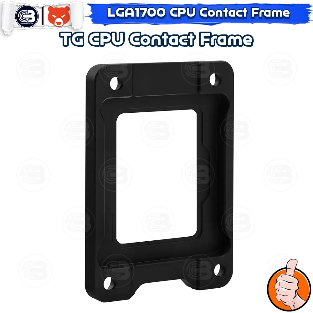 [CoolBlasterThai] THERMAL GRIZZLY INTEL LGA1700 13TH/14TH Generation CPU Contact Frame by der8auer (TG-CF-i13G) (เฟรม)