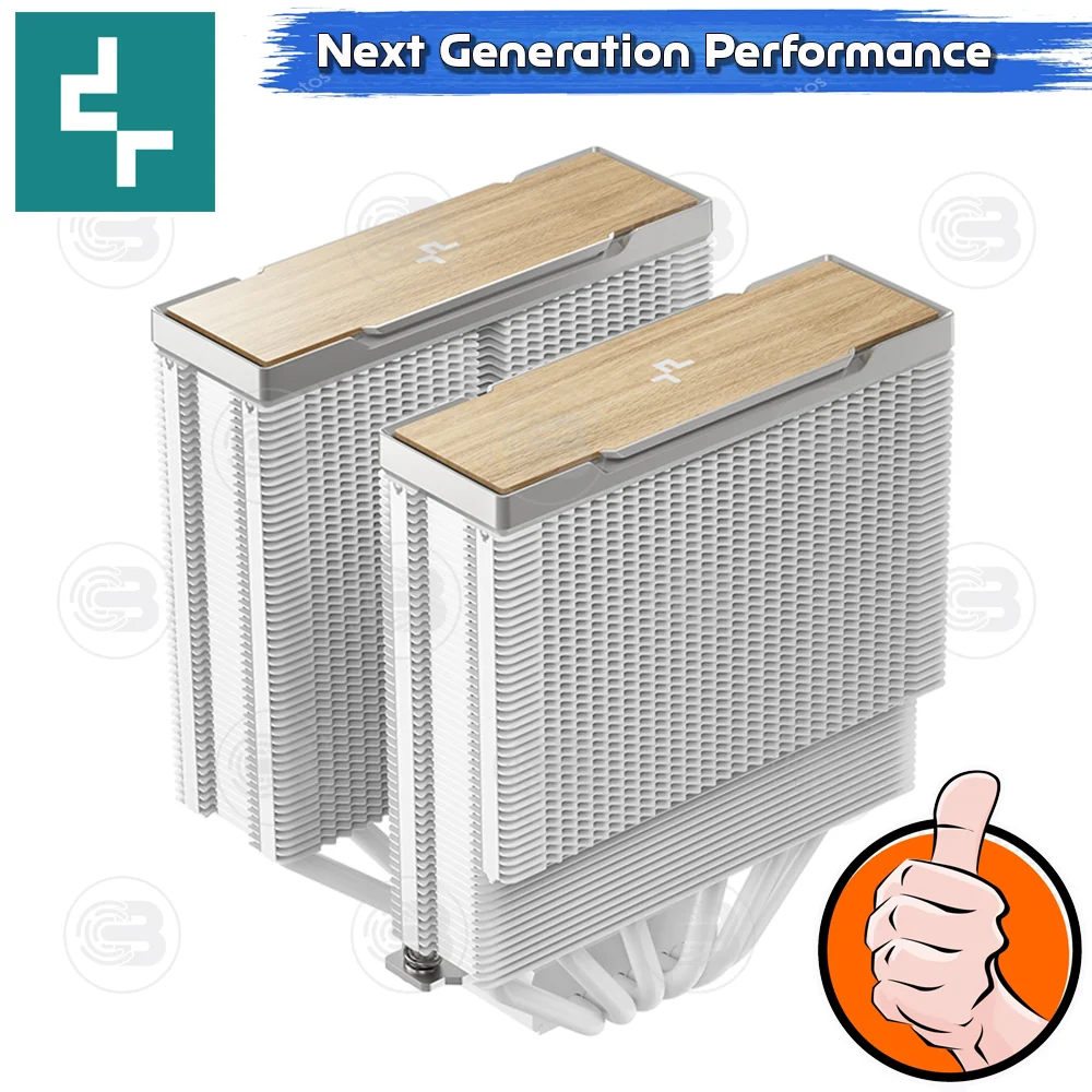 [CoolBlasterThai] DeepCool AK620 G2 WH Dual Tower CPU Cooler (LGA1851/AM5 Ready)