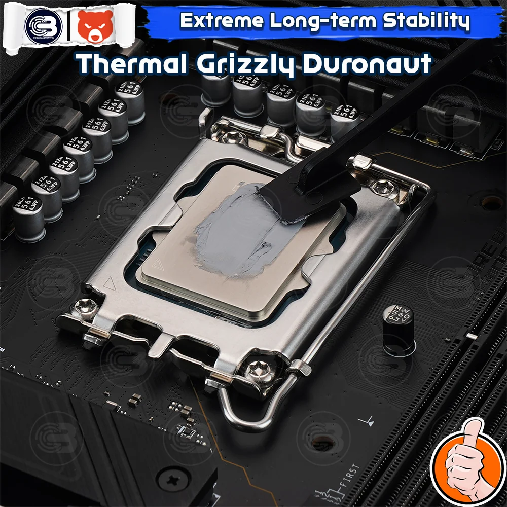 [CoolBlasterThai] THERMAL GRIZZLY DURONAUT 6g.Thermal compound (ซิลิโคนนำความร้อน)