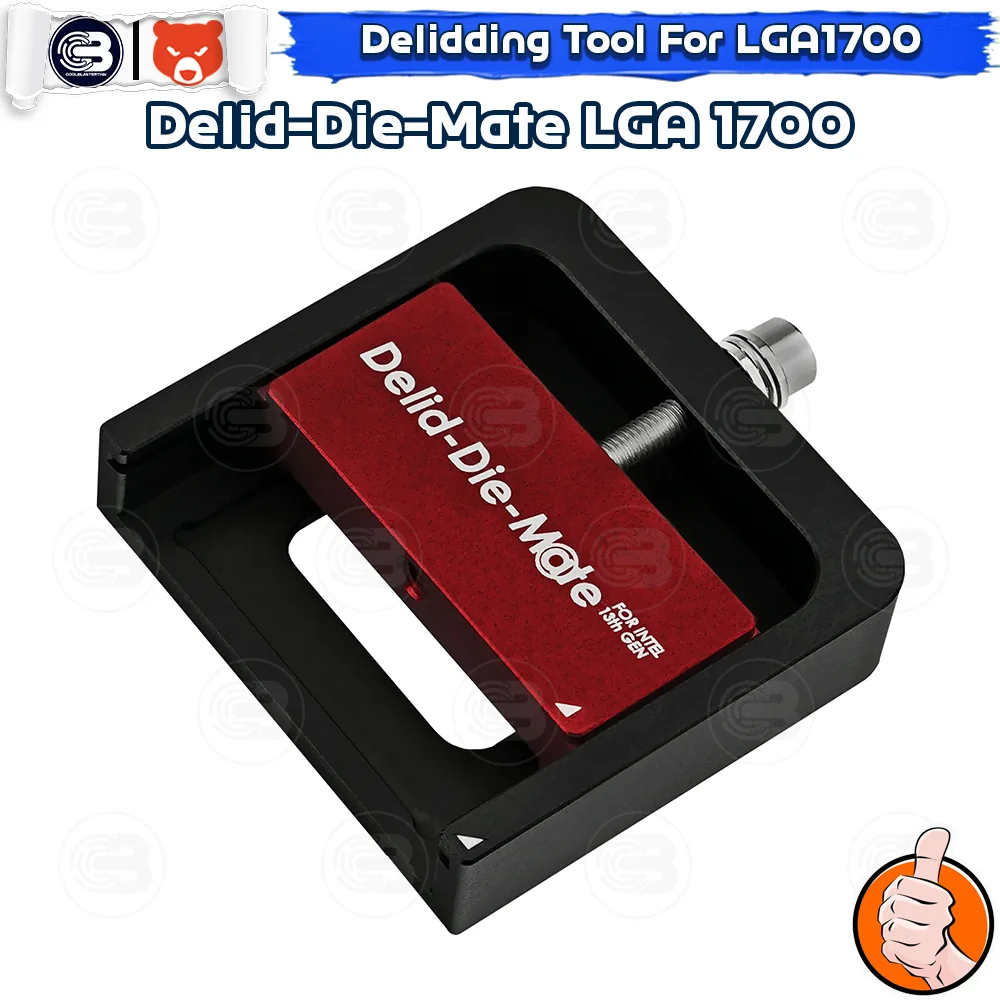 [CoolBlasterThai] THERMAL GRIZZLY DELID-DIE-MATE FOR INTEL 13TH/14TH (Removing the heat spreader tool) (TG-DDM-i13G)