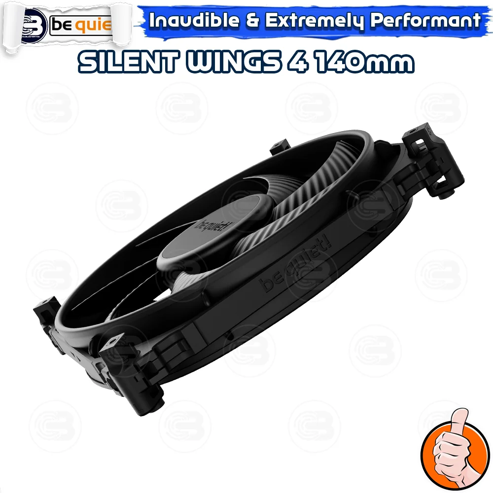 [CoolBlasterThai] Be Quiet Silent Wings 4 140mm PWM high-speed PC Fan Case (BL097) ประกัน 5 ปี
