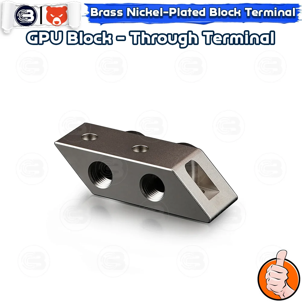 [CoolBlasterThai] THERMAL GRIZZLY DELTAMATE GPU BLOCK THROUGH TERMINAL