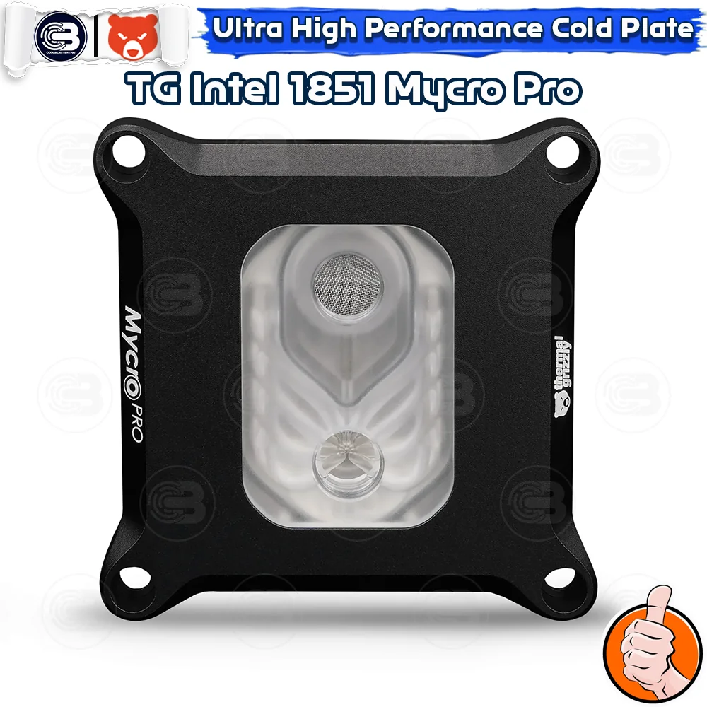 [CoolBlasterThai] THERMAL GRIZZLY INTEL 1851 MYCRO PRO For Intel LGA1851/1700 socket CPU Water Block (TG-MY-P-RGB-i1851)