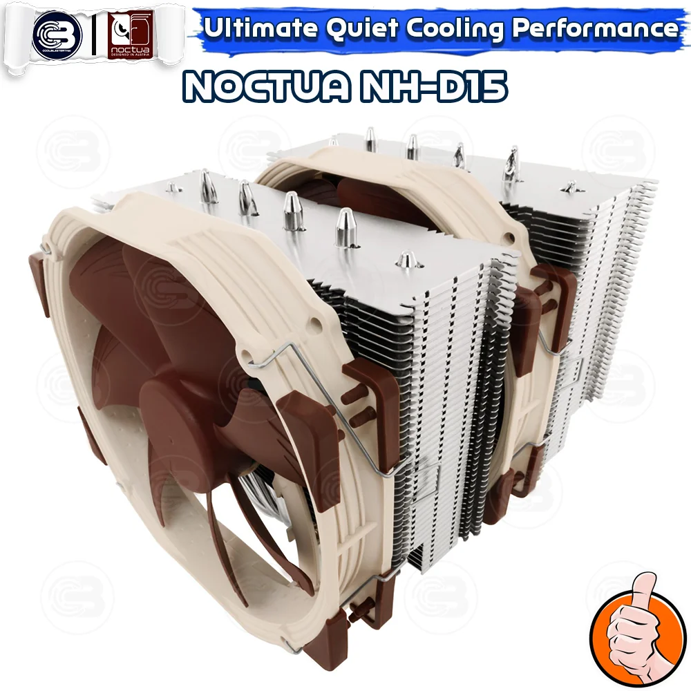 [CoolBlasterThai] NOCTUA NH-D15 Heat Sink CPU Cooler (AM5/LGA1700 Ready) ประกัน 6 ปี