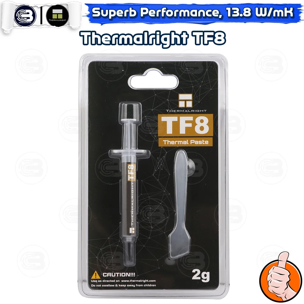 [CoolBlasterThai] Thermalright TF8 Thermal Compound 2g./13.8 W/m.k (ซิลิโคนนำความร้อน)