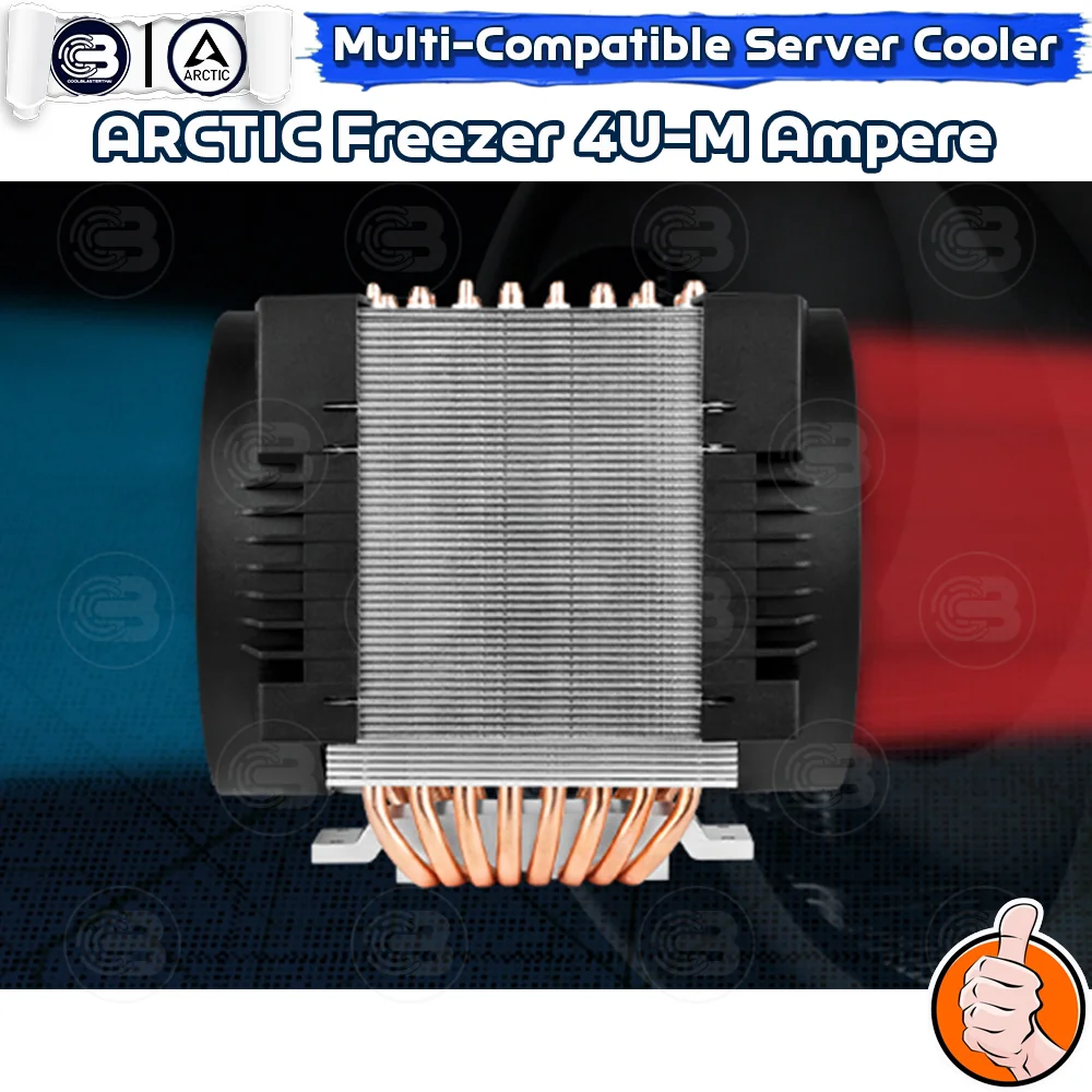 [CoolBlasterThai] ARCTIC FREEZER 4U-M Ampere 4U Single Tower CPU Cooler ประกัน 6 ปี