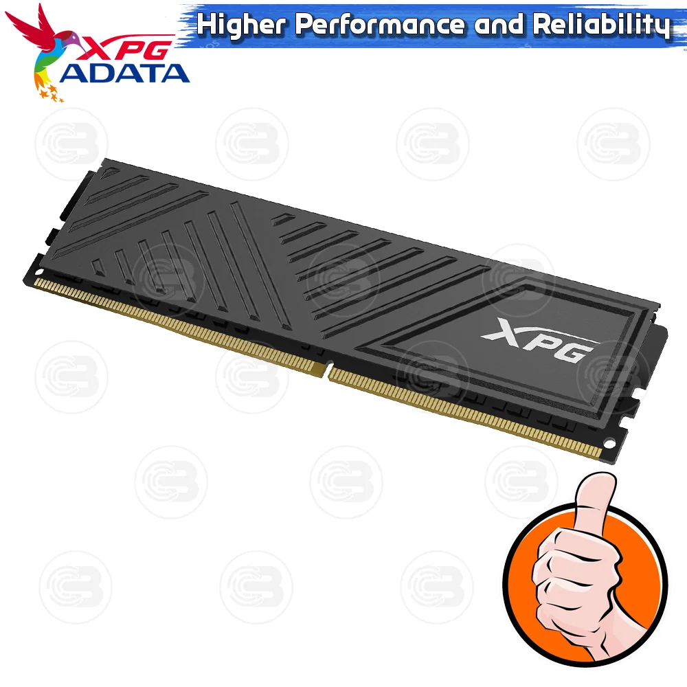 [CoolBlasterThai] ADATA XPG GAMMIX D35 BLACK 16GB (16GBx1) DDR4-3200 CL16-20-20 (LT-Warranty)
