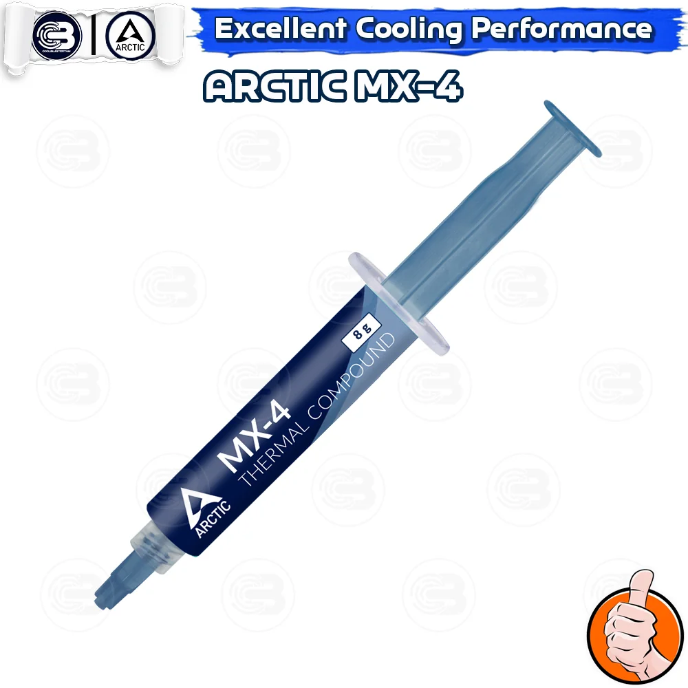 [CoolBlasterThai] ARCTIC MX-4 8g.Thermal compound (Heat sink silicone) (ซิลิโคนนำความร้อน)