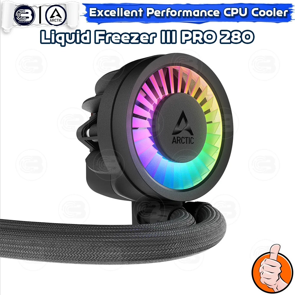 [CoolBlasterThai] ARCTIC Liquid Freezer III PRO 280 A-RGB Black (All-In-One CPU Water Cooler) (LGA1851/1700/AM5/AM4)