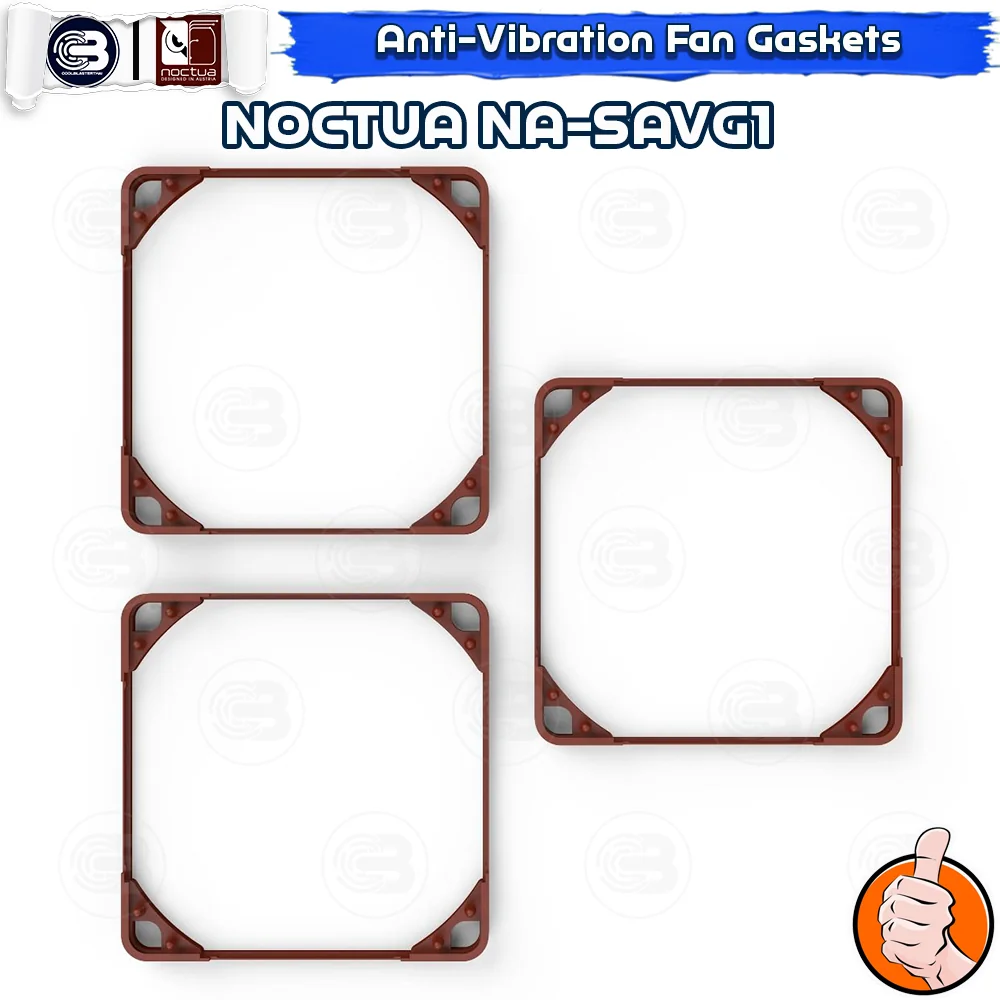 [CoolBlasterThai] NOCTUA NA-SAVG1 Anti-vibration Gaskets For 120 mm Fan (Set Of 3)
