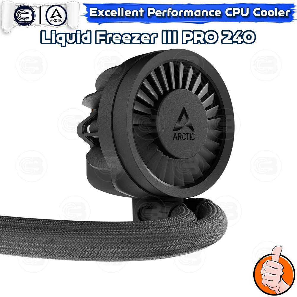 [CoolBlasterThai] ARCTIC LIQUID FREEZER III Pro 240 Black (All-In-One CPU Water Cooler) (LGA1851/1700/AM5/AM4)
