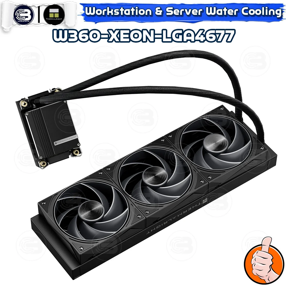 [CoolBlasterThai] Thermalright W360-XEON-LGA4677 AIO Liquid CPU Cooler (AMD SP6/TR5) (ชุดระบายความร้อน)