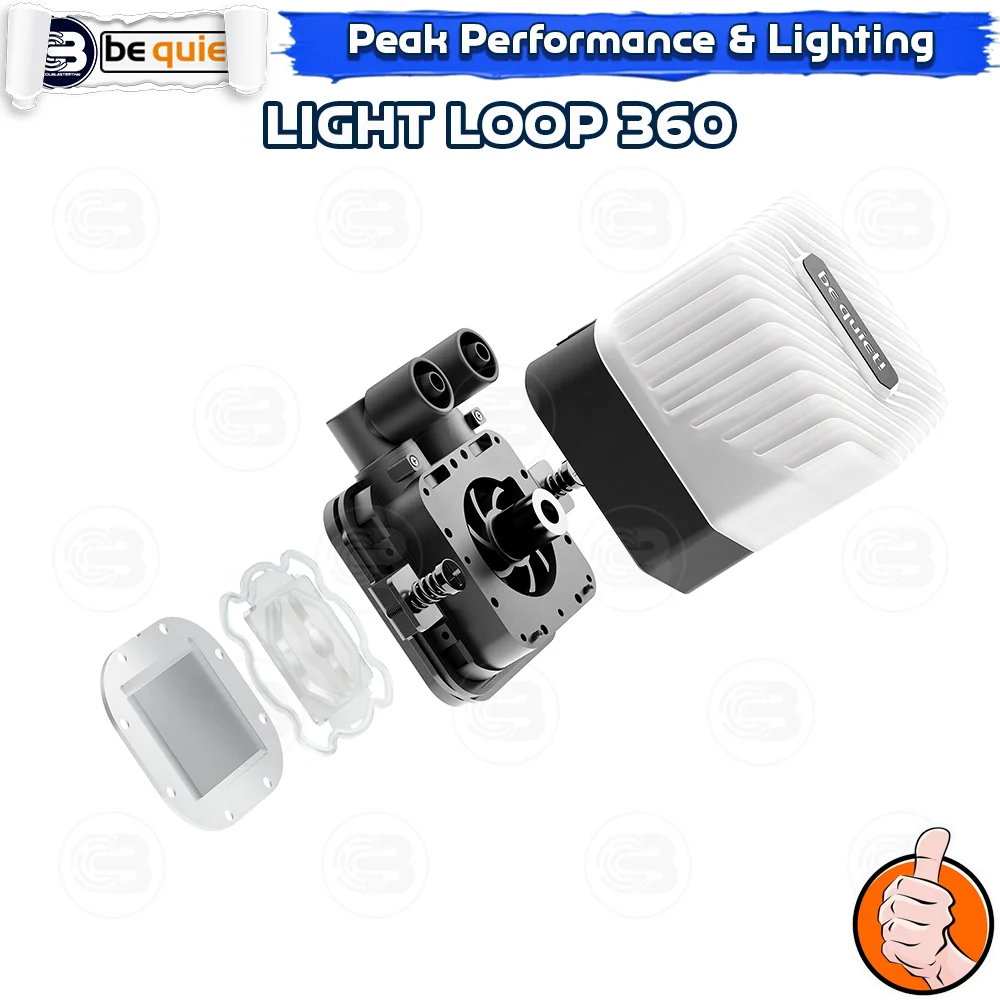 [CoolBlasterThai] Be Quiet Light Loop 360 AIO Water Cooling CPU Cooler (AM5/LGA1851 Ready) (BW022) ประกัน 3 ปี