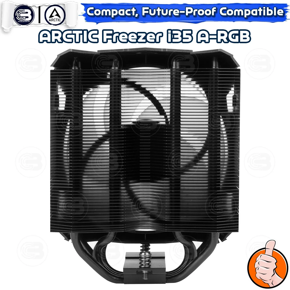 [CoolBlasterThai] ARCTIC FREEZER i35 A-RGB Tower CPU Cooler for Intel ประกัน 6 ปี (LGA1851/1700 Ready)