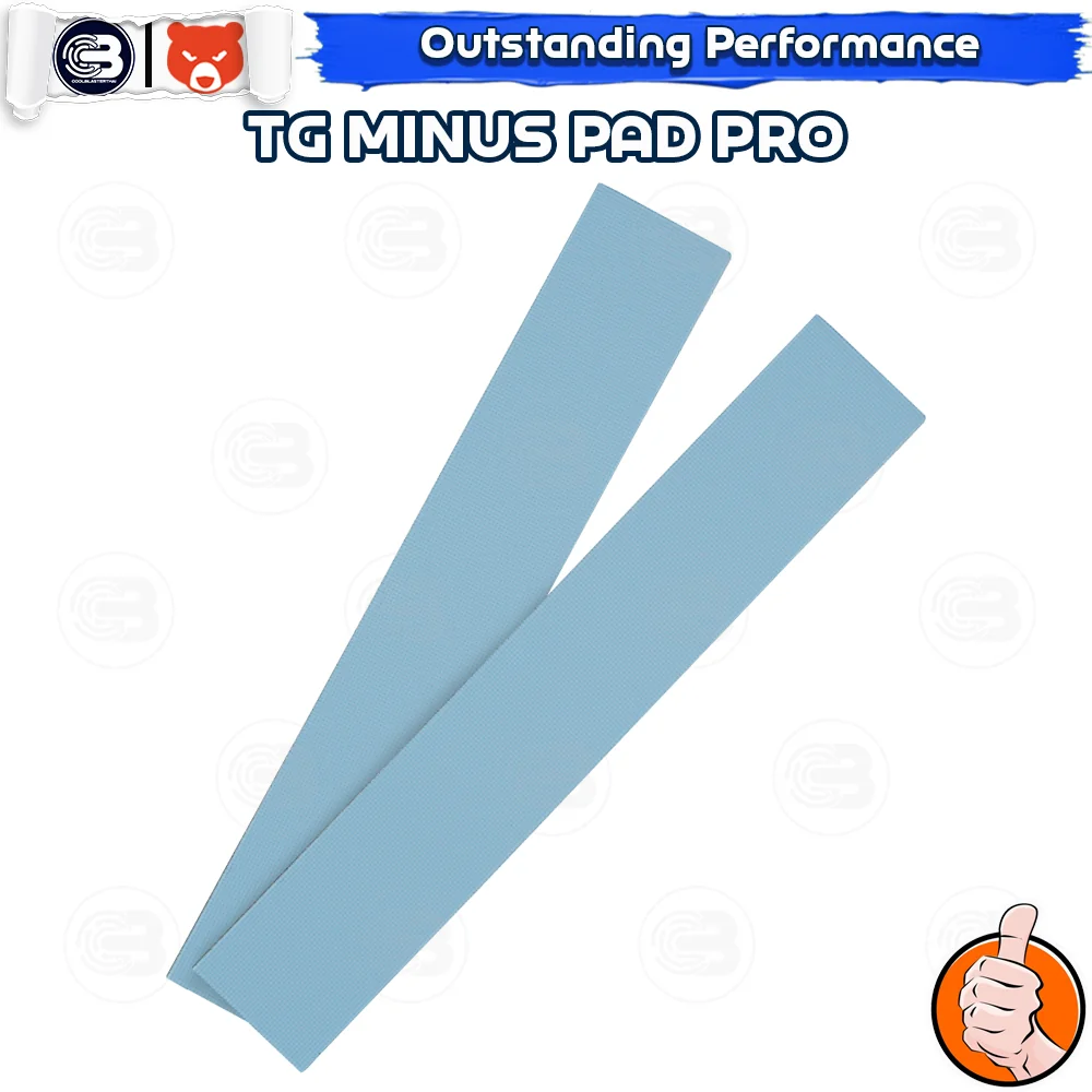 [CoolBlasterThai] THERMAL GRIZZLY MINUS PAD PRO Thermal Pad 2PCS- 120x20 /1.0 mm./>15 W/mK
