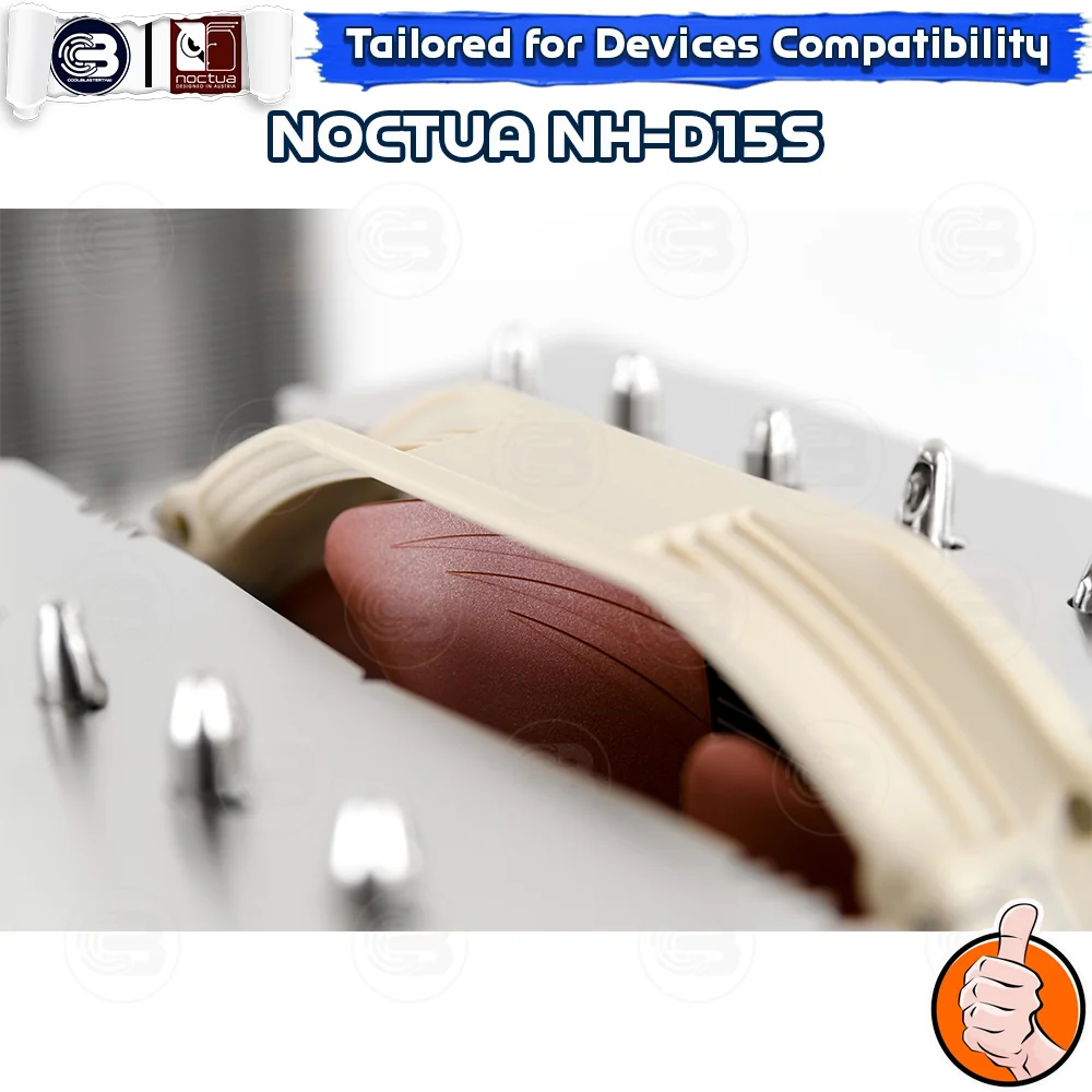 [CoolBlasterThai] NOCTUA NH-D15S Heat Sink CPU Cooler (AM5/LGA1700 Ready) ประกัน 6 ปี