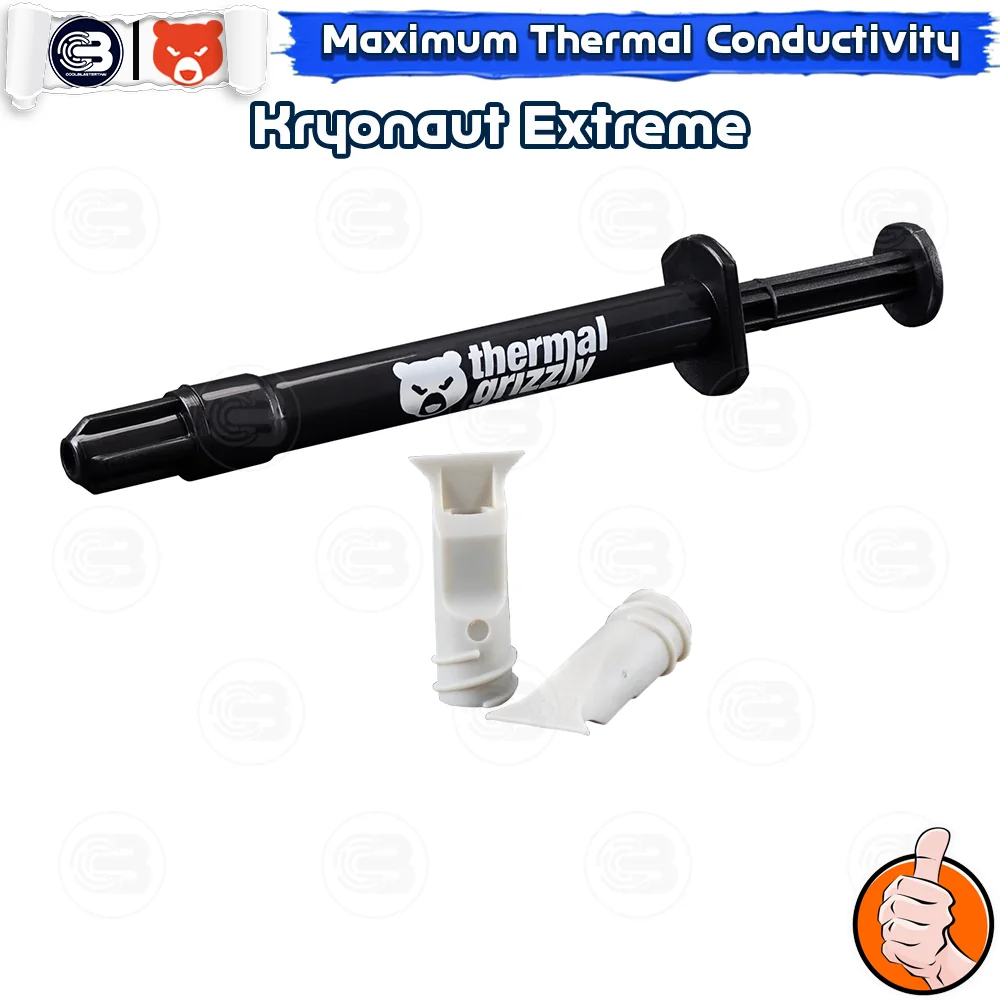 [CoolBlasterThai] THERMAL GRIZZLY KRYONAUT EXTREME 2g.Thermal compound (ซิลิโคนนำความร้อน)