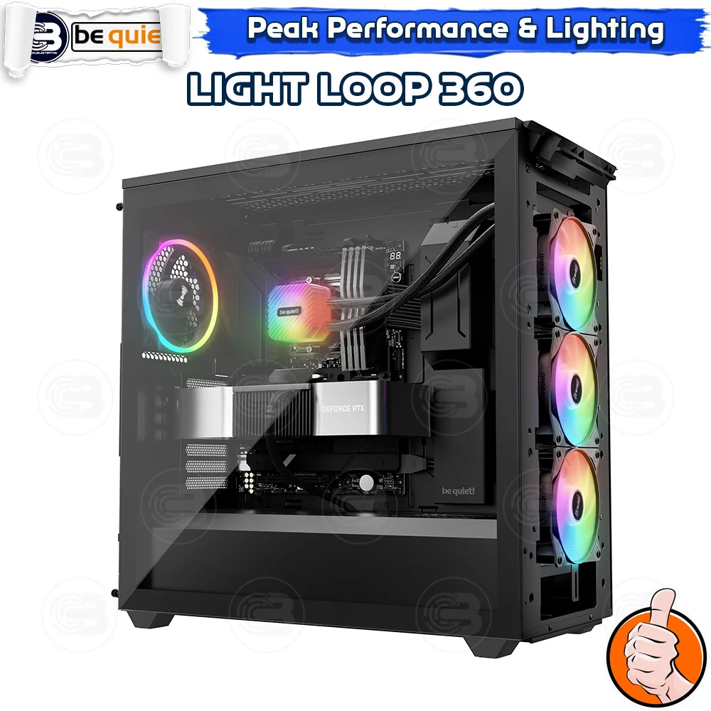 [CoolBlasterThai] Be Quiet Light Loop 360 AIO Water Cooling CPU Cooler (AM5/LGA1851 Ready) (BW022) ประกัน 3 ปี