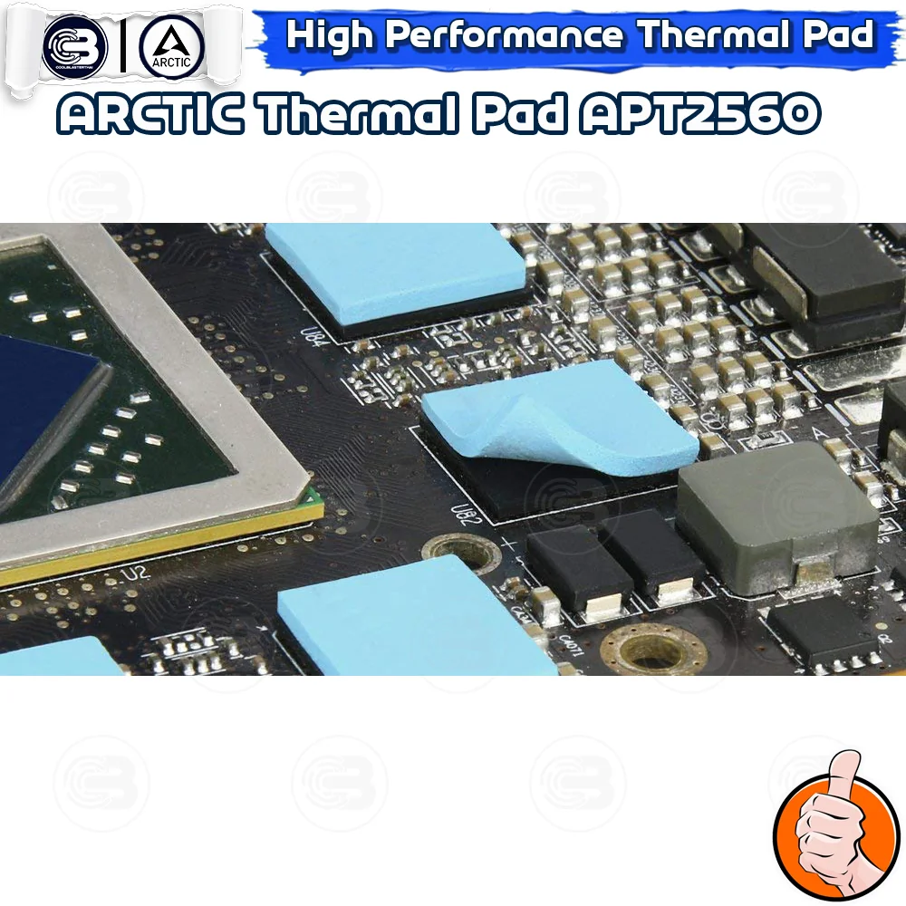 [CoolBlasterThai] ARCTIC TP-2 (APT2560) Thermal Pad 145x145x1.5 mm./6.0 W/mK (ซิลิโคนนำความร้อน)