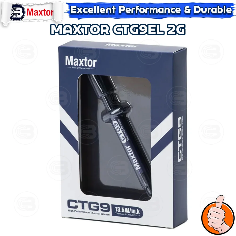[CoolBlasterThai] MAXTOR CTG9EL Thermal Compound 2g./13.5 W/m.k