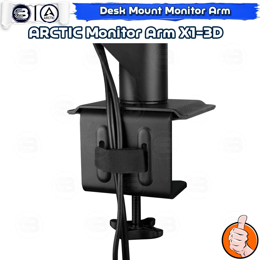 [CoolBlasterThai] ARCTIC X1-3D Desk Mount Gas Spring Monitor Arm